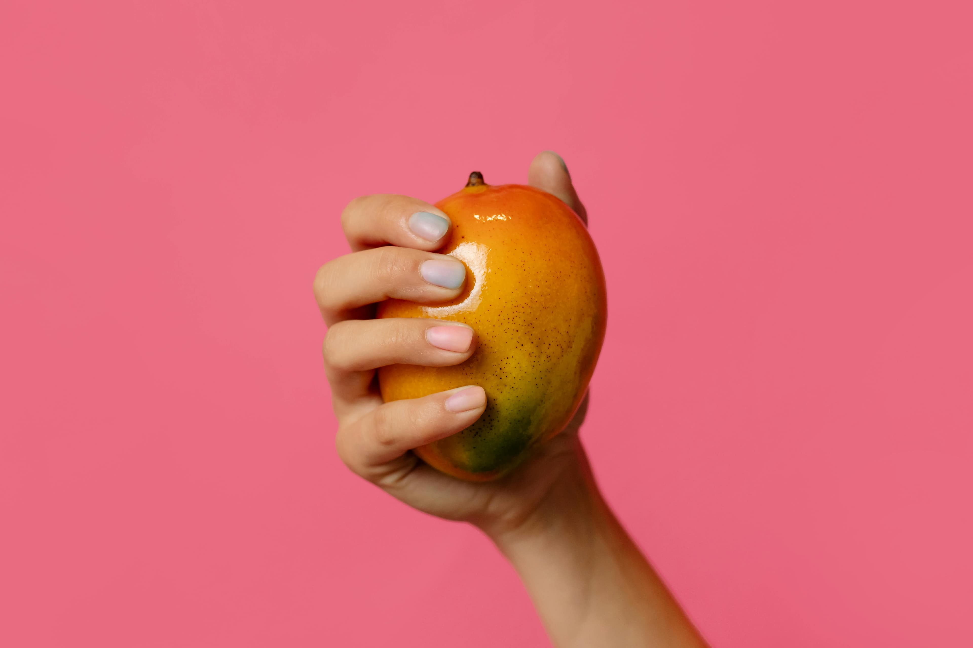 Fresh Organic Fruits Background